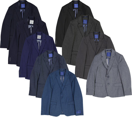 T.O. Collection Boys Soho Stretch Blazer - 9131 T.O. Collection Boys Soho Stretch Blazer - 9131