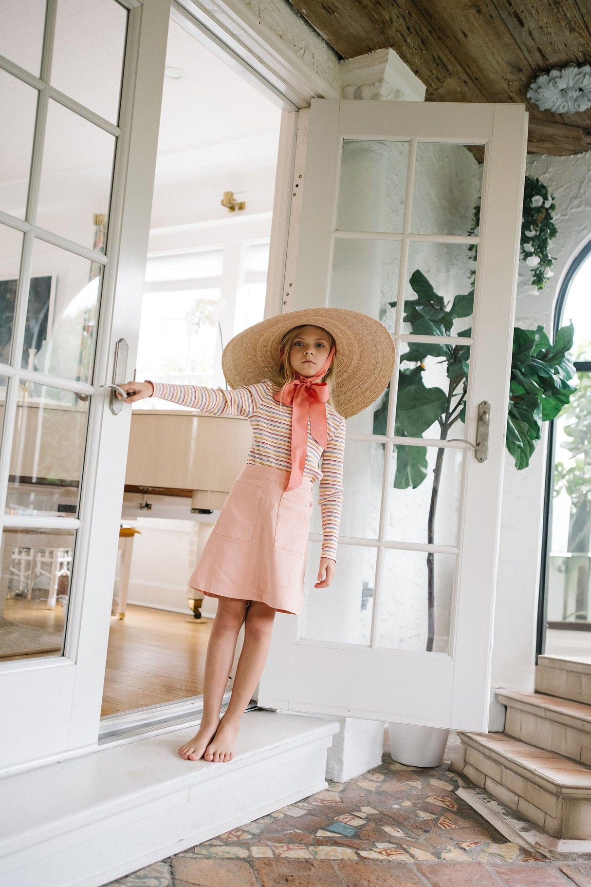 Analogie by Lil Legs Common Folk Collection Girls Twill Skirt - CFTSK Analogie by Lil Legs Common Folk Collection Girls Twill Skirt - CFTSK