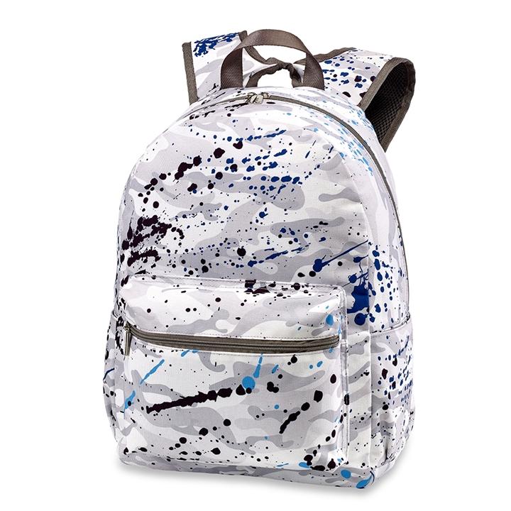 Top Trenz Canvas Backpack - BP-CAN-SPLAT4 Top Trenz Canvas Backpack - BP-CAN-SPLAT4