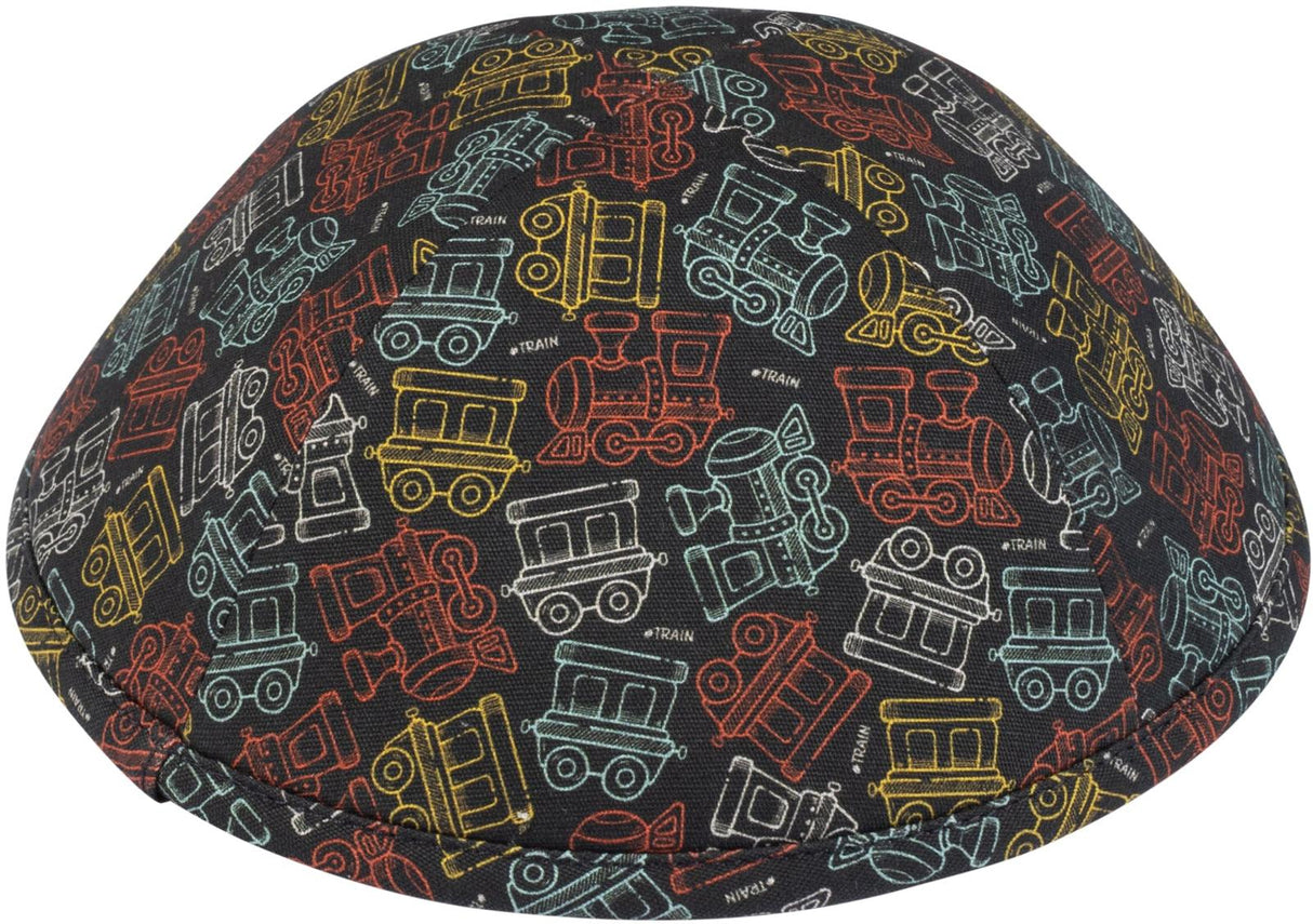 iKippah Boys Choo Choo Train Yarmulka iKippah Boys Choo Choo Train Yarmulka
