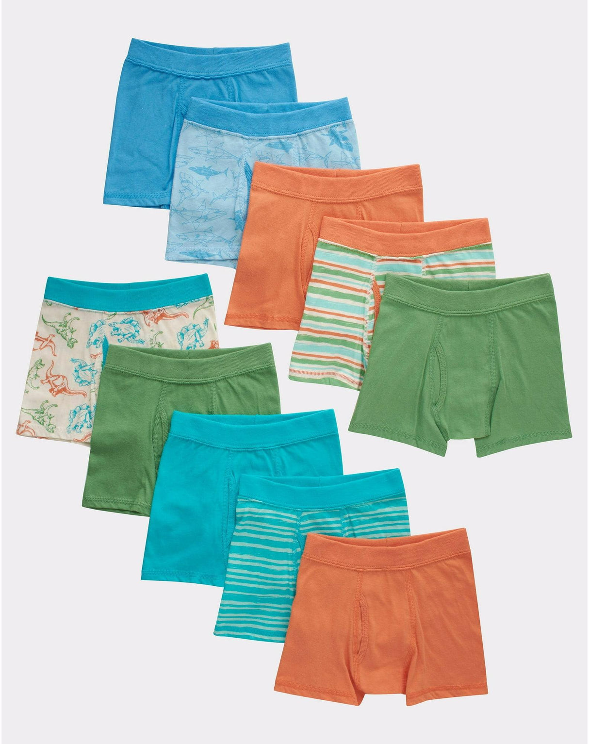 Hanes Toddler Boys Pure Comfort Boxer Briefs 10 Pack - TBPUBB Hanes Toddler Boys Pure Comfort Boxer Briefs 10 Pack - TBPUBB