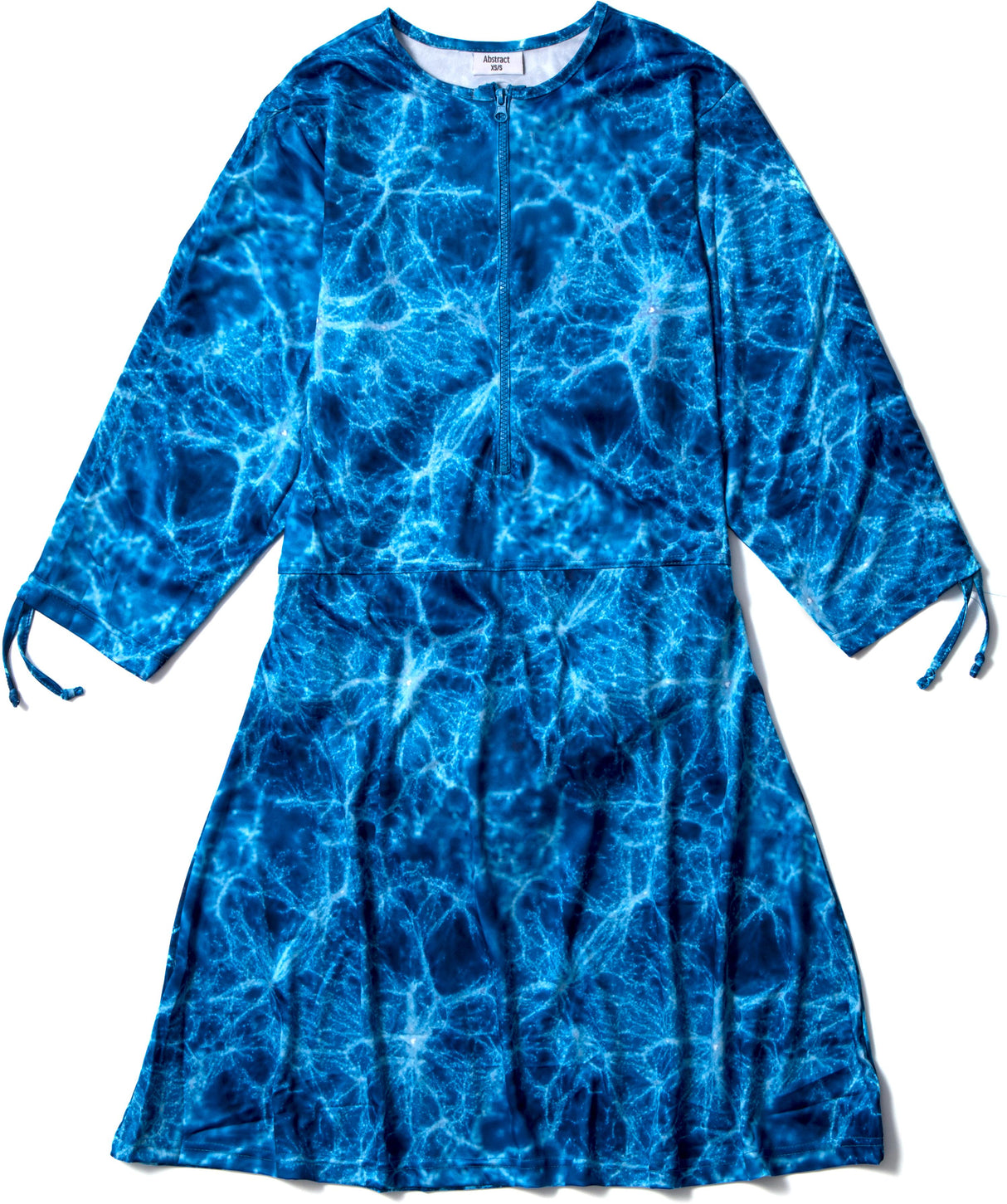 Abstract Girls Marine Swim Dress - 16SDBLU Abstract Girls Marine Swim Dress - 16SDBLU