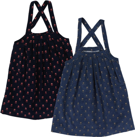 Analogie by Lil Legs Vintage Floral Collection Girls Pinafore Jumper - VFPJ Analogie by Lil Legs Vintage Floral Collection Girls Pinafore Jumper - VFPJ