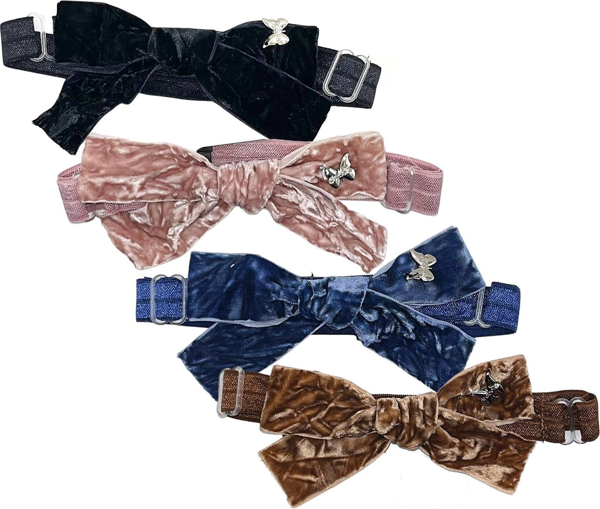Arabelle Baby Girls Crinkle Velvet Headband - 1036 Arabelle Baby Girls Crinkle Velvet Headband - 1036