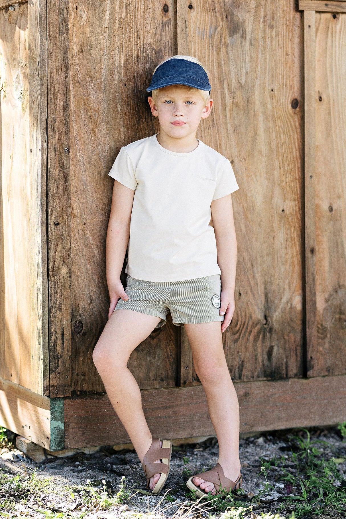 Analogie by Lil Legs Dainty Denim Collection Boys Girls Short Sleeve T-shirt Tee - DDBT Analogie by Lil Legs Dainty Denim Collection Boys Girls Short Sleeve T-shirt Tee - DDBT