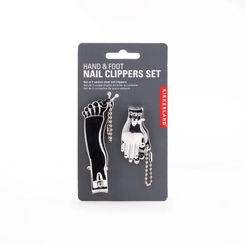 Kikkerland Hand & Foot Nail Clippers Set - MN11C Kikkerland Hand & Foot Nail Clippers Set - MN11C