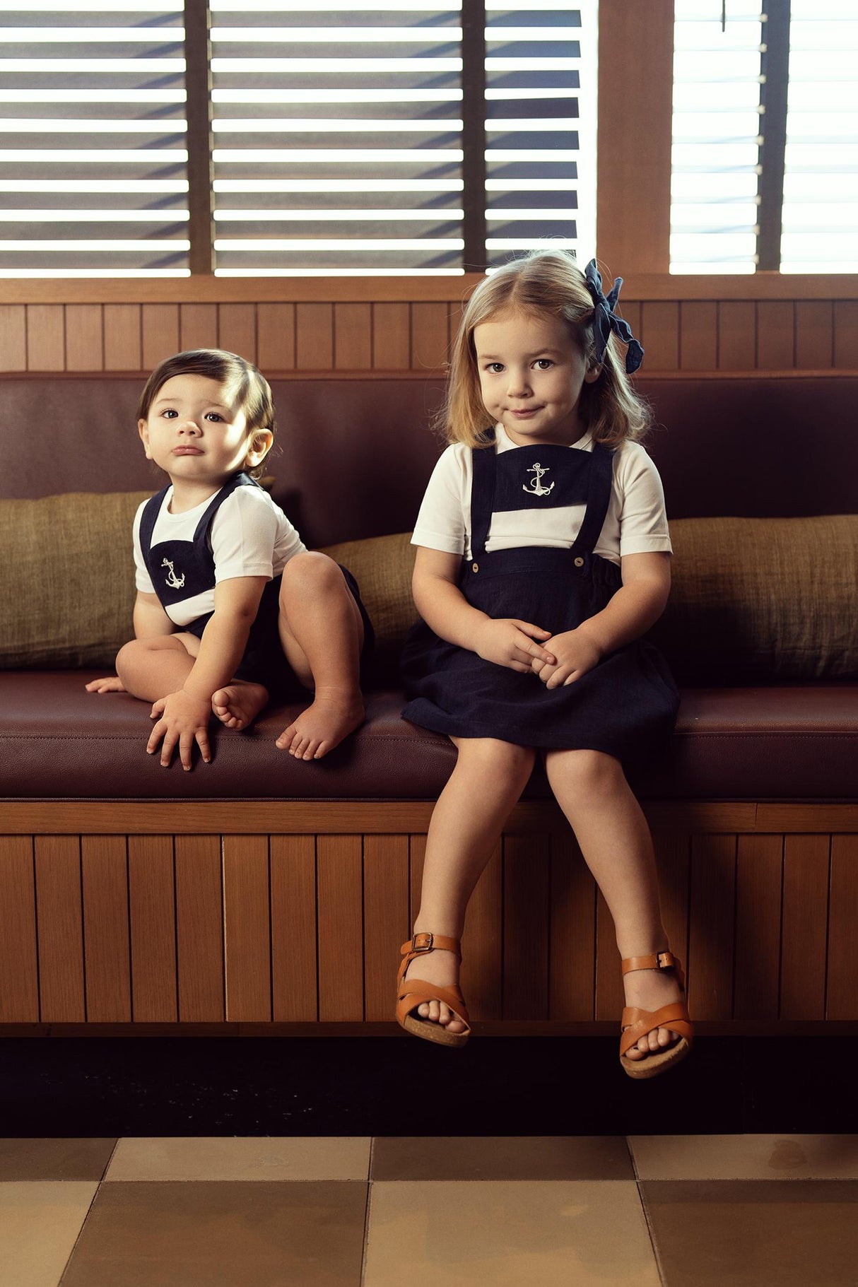 Charlotte & George Girls Embroidered Anchor Jumper - SB5CP7150J Charlotte & George Girls Embroidered Anchor Jumper - SB5CP7150J