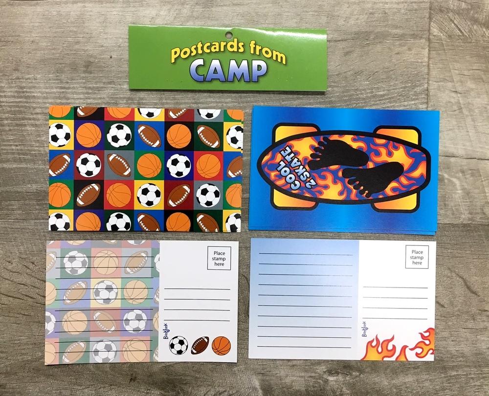 Bunk Junk Skate Sports Postcard - BJ309 Bunk Junk Skate Sports Postcard - BJ309