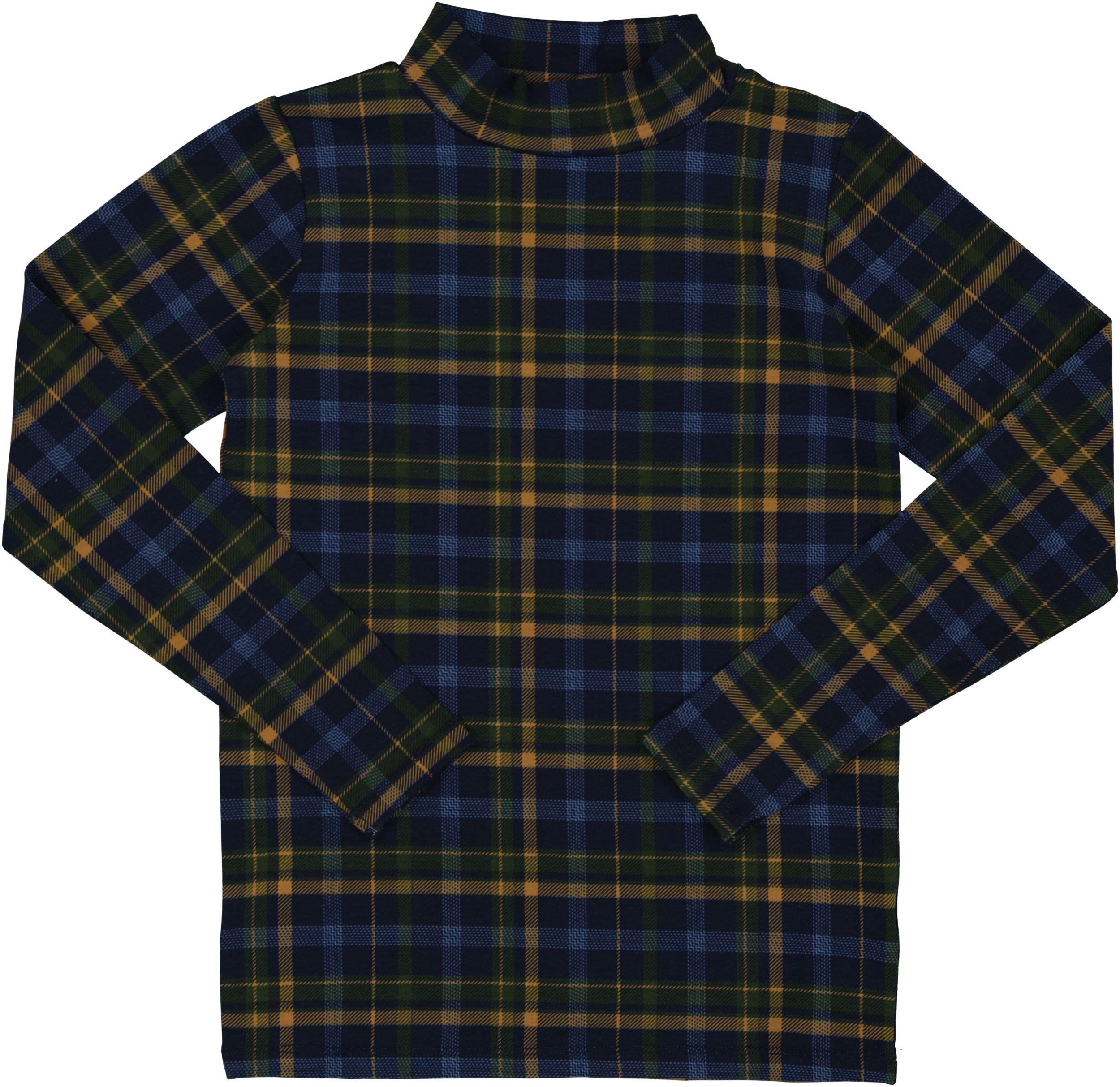Plaid turtleneck on sale