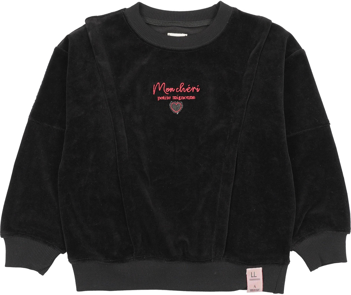 Analogie by Lil Legs Velour Vibes Collection Girls Velour Sweatshirt - AF26S524 Analogie by Lil Legs Velour Vibes Collection Girls Velour Sweatshirt - AF26S524