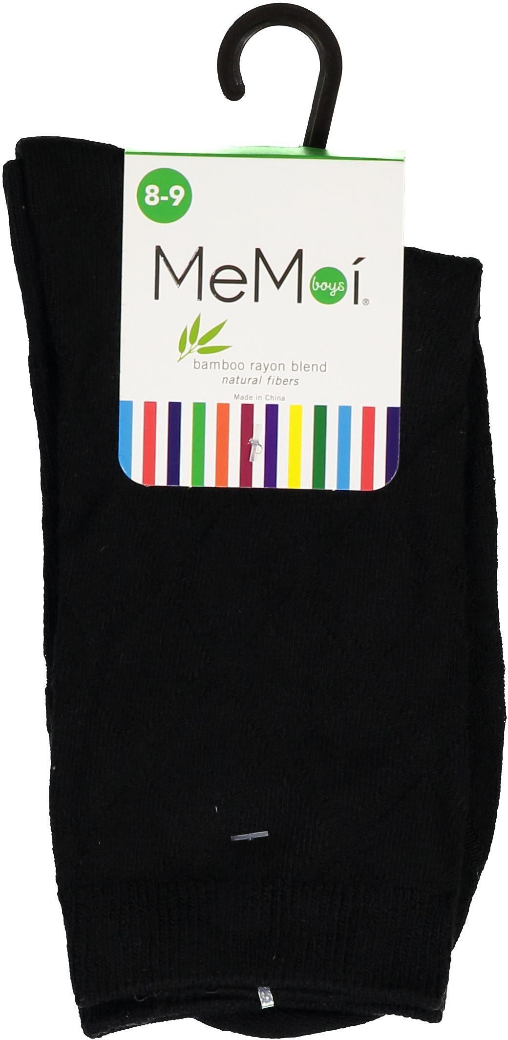 Memoi Boys Bamboo Diamond Dress Socks - MK-182 Memoi Boys Bamboo Diamond Dress Socks - MK-182