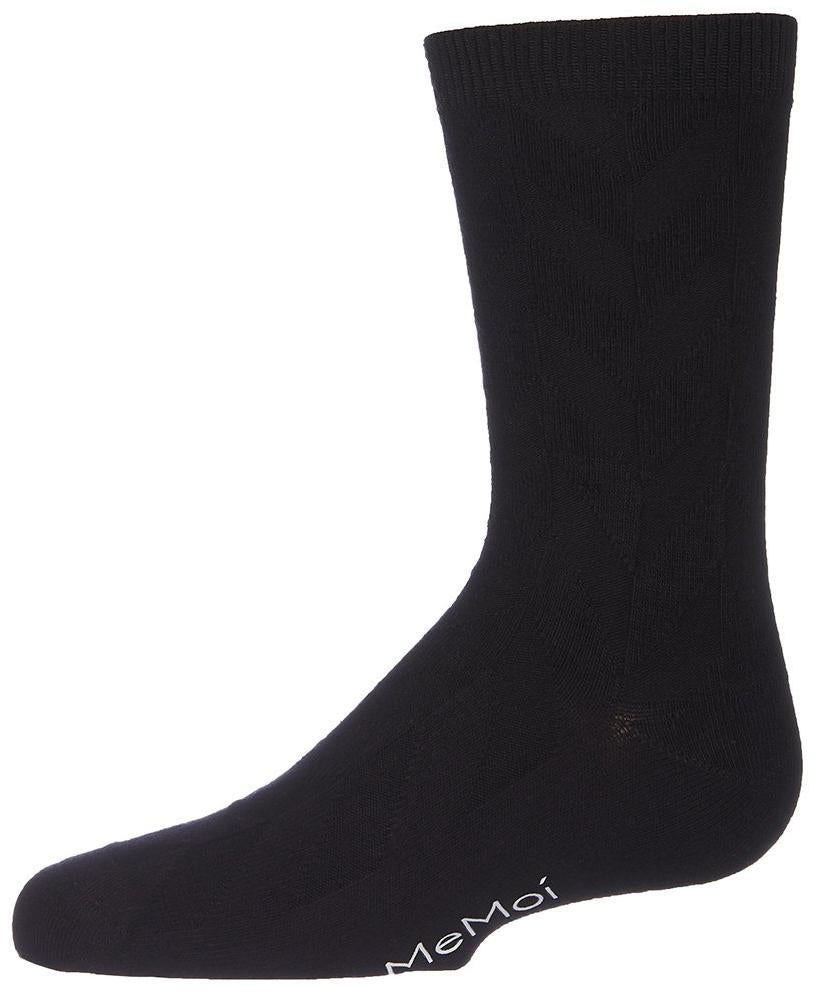 Memoi Boys Bamboo Diamond Dress Socks - MK-182 Memoi Boys Bamboo Diamond Dress Socks - MK-182