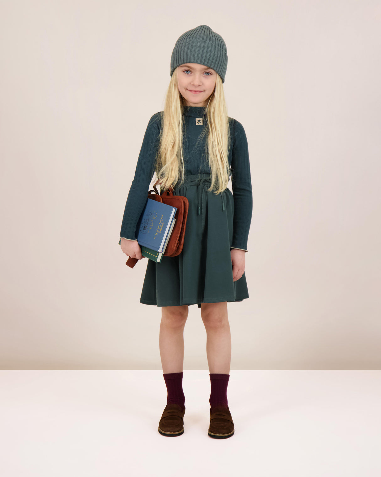 Lil Legs Wardrobe Staple Collection Boys Girls Contrast Funnel Neck Turtleneck - GCFNT Lil Legs Wardrobe Staple Collection Boys Girls Contrast Funnel Neck Turtleneck - GCFNT