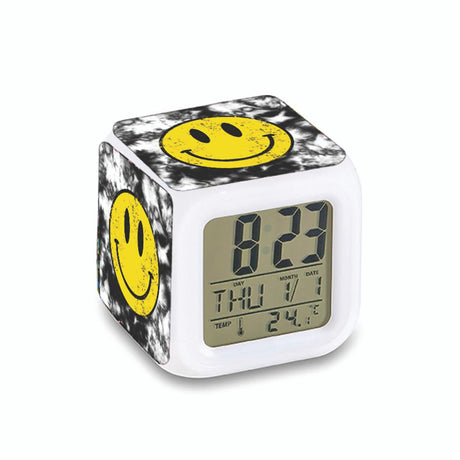 Top Trenz Happy Time Color Changing Alarm Clock - ALARM-HAPPY