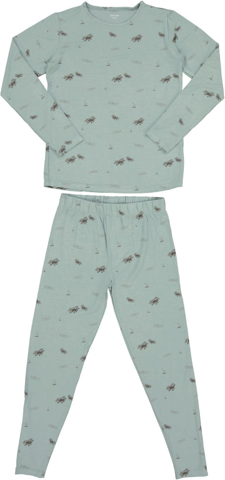 Bee & Dee Boys Girls Printed Modal Pajamas - GPML