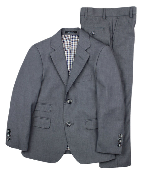 T.O. Collection Boys Medium Gray Suit Separates - AF31886-174 T.O. Collection Boys Medium Gray Suit Separates - AF31886-174