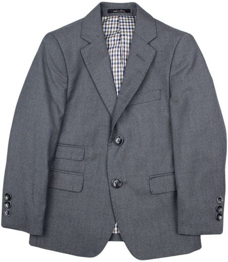 T.O. Collection Boys Medium Gray Suit Separates - AF31886-174 T.O. Collection Boys Medium Gray Suit Separates - AF31886-174
