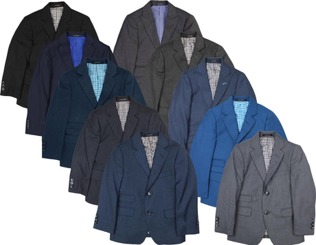 T.O. Collection Boys Blazer Sports Suit Jacket T.O. Collection Boys Blazer Sports Suit Jacket