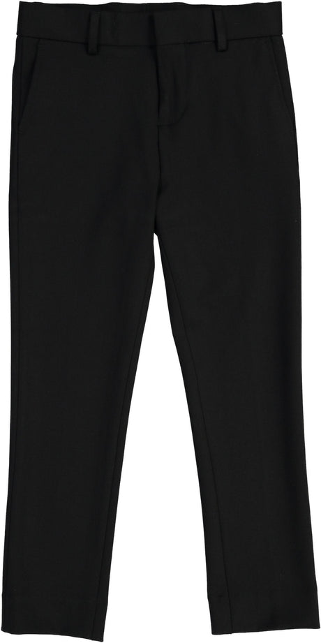 T.O. Collection Boys Flat Front Knit Stretch Dress Pants - A78093