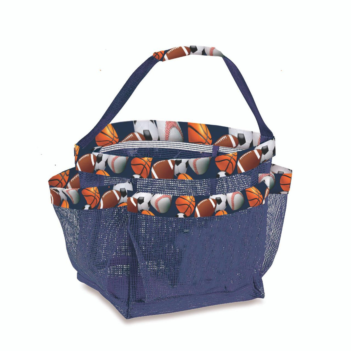 Top Trenz Sports Mesh Shower Caddy - CAD-NVYSPRT Top Trenz Sports Mesh Shower Caddy - CAD-NVYSPRT