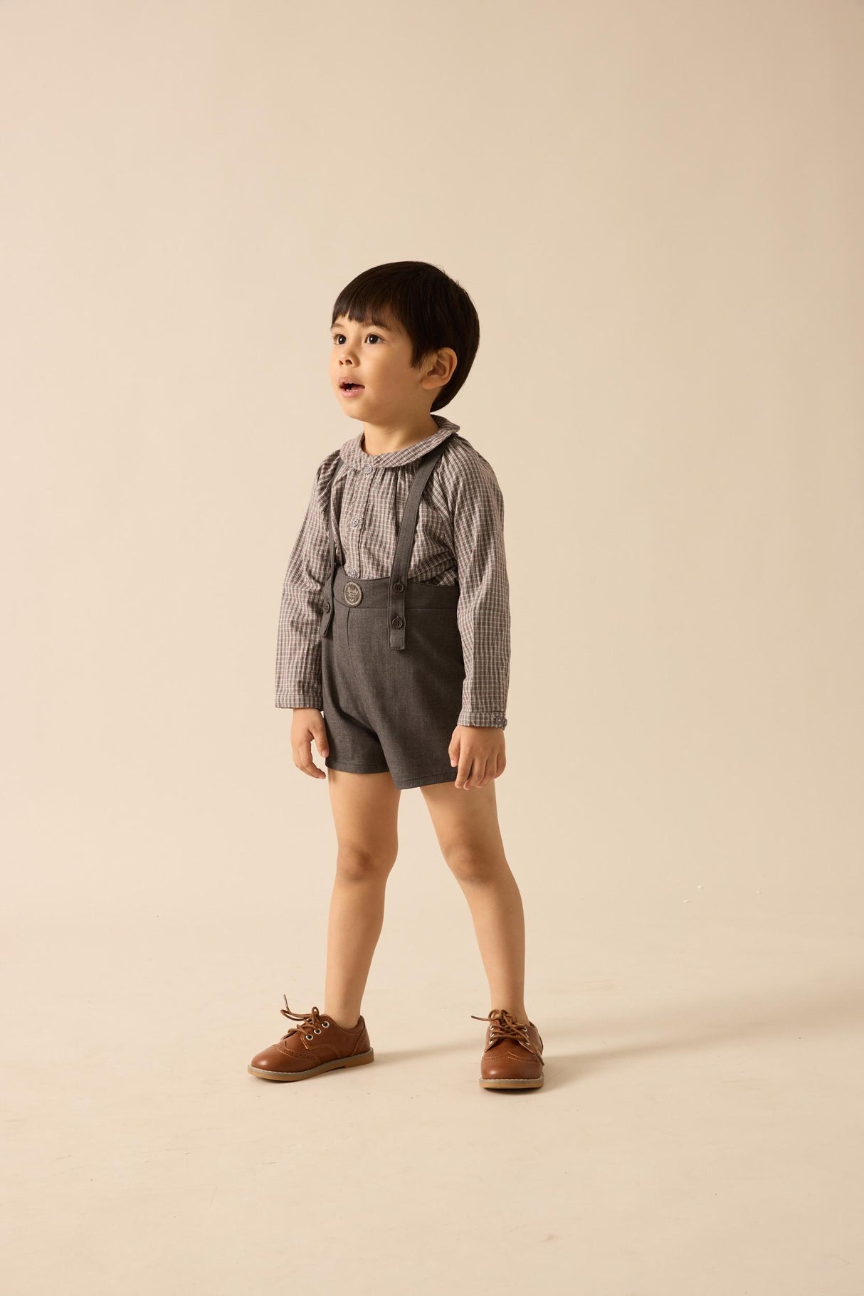 Analogie by Lil Legs Plaid Edition Collection Boys Overall Dress Shorts - AF26R600B Analogie by Lil Legs Plaid Edition Collection Boys Overall Dress Shorts - AF26R600B