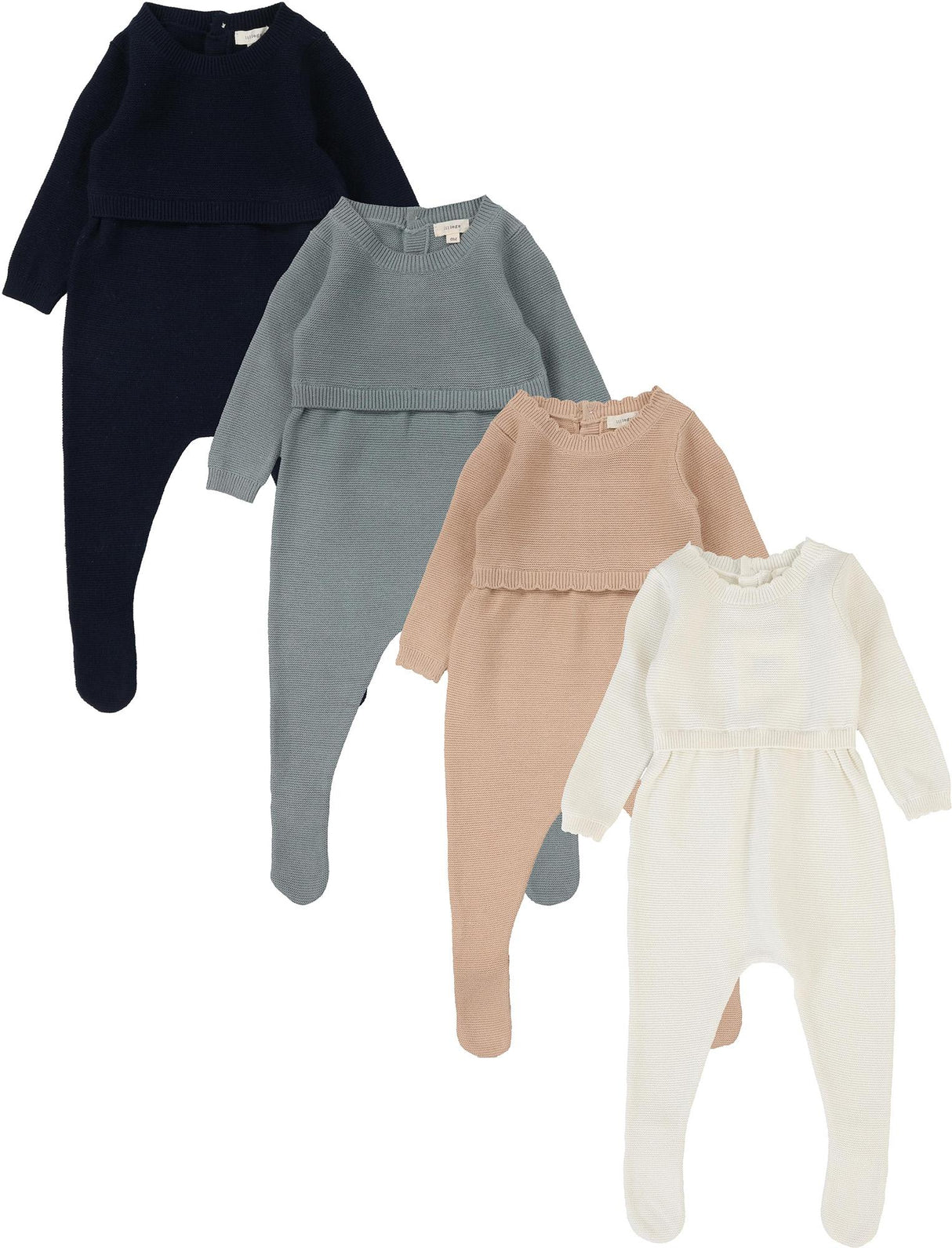 Analogie by Lil Legs Knit Collection Baby Boys Girls Footie - DBKF Analogie by Lil Legs Knit Collection Baby Boys Girls Footie - DBKF