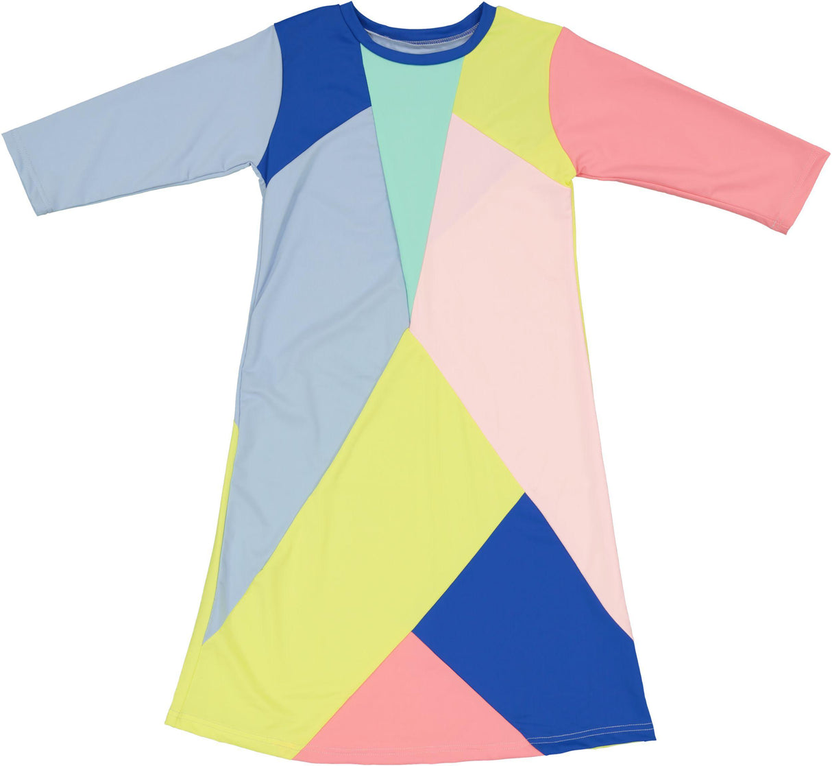 Crew Kids Girls Teens Colorblock Swim Dress - SG2934 Crew Kids Girls Teens Colorblock Swim Dress - SG2934