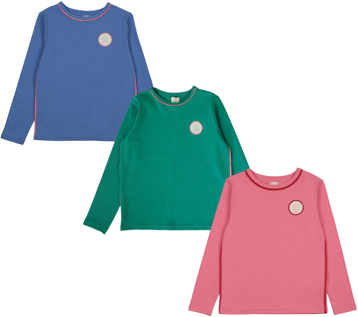 Analogie by Lil Legs Boating Crew Collection Girls Long Sleeve T-shirt Tee - BCLST Analogie by Lil Legs Boating Crew Collection Girls Long Sleeve T-shirt Tee - BCLST