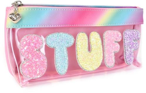 OMG Butterfly Metallic Quilted Backpack & Pencil Case Set - BFLY-SBP22 OMG Butterfly Metallic Quilted Backpack & Pencil Case Set - BFLY-SBP22