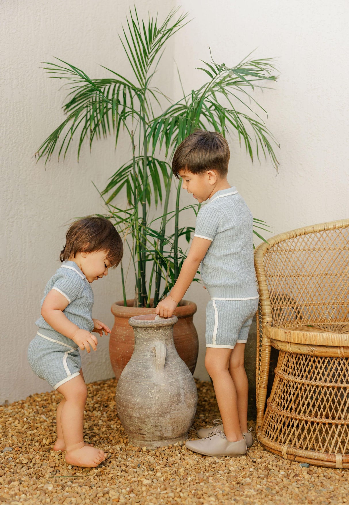 Looms by Ely's & Co. Baby Boys Knit Outfit - LSS26-0092 Looms by Ely's & Co. Baby Boys Knit Outfit - LSS26-0092