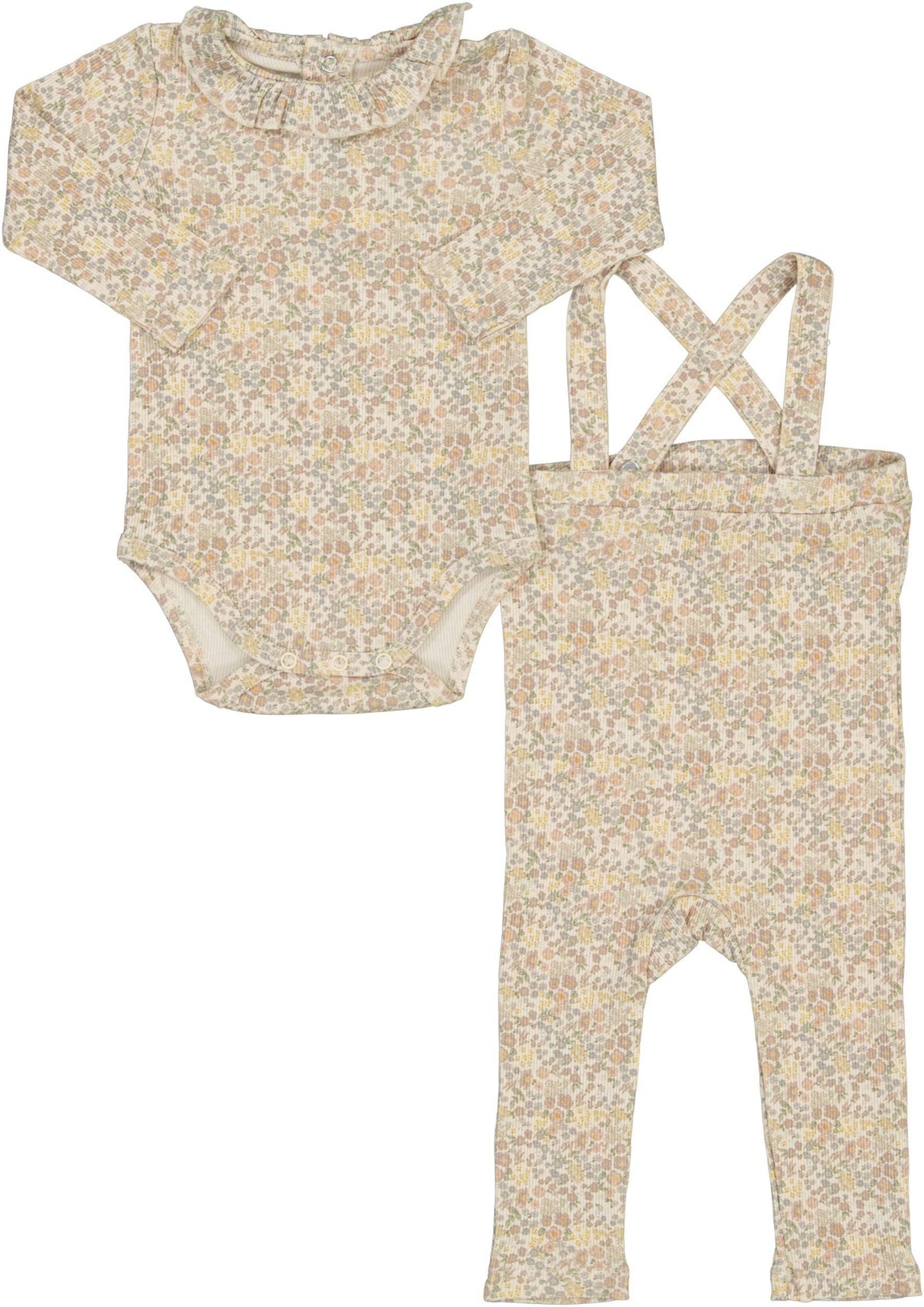 Aurora Baby Girls Floral Outfit - AAW25-0069 Aurora Baby Girls Floral Outfit - AAW25-0069