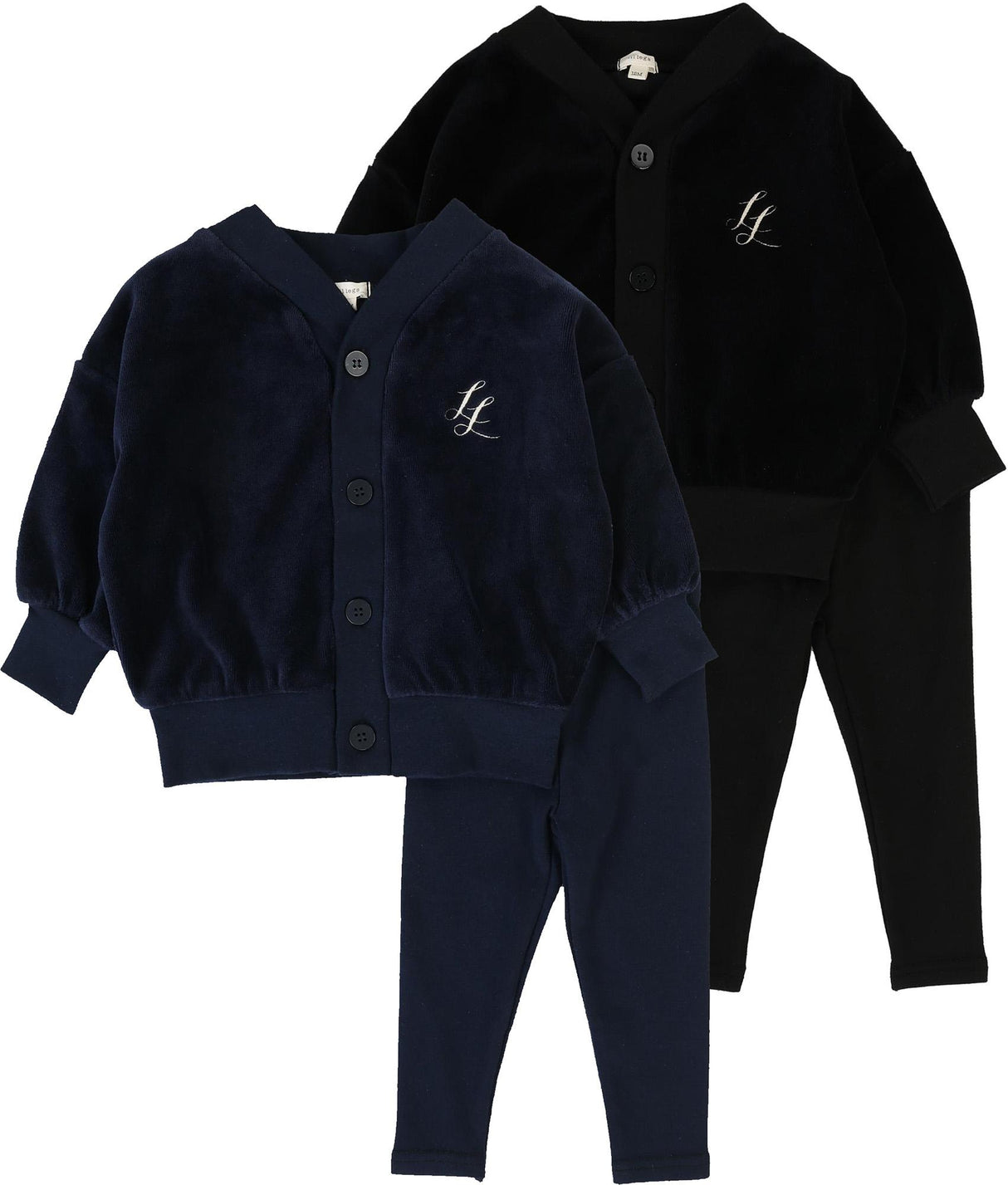 Lil Legs Loungewear Collection Boys Velour Shabbos Pajamas - LBSLS Lil Legs Loungewear Collection Boys Velour Shabbos Pajamas - LBSLS