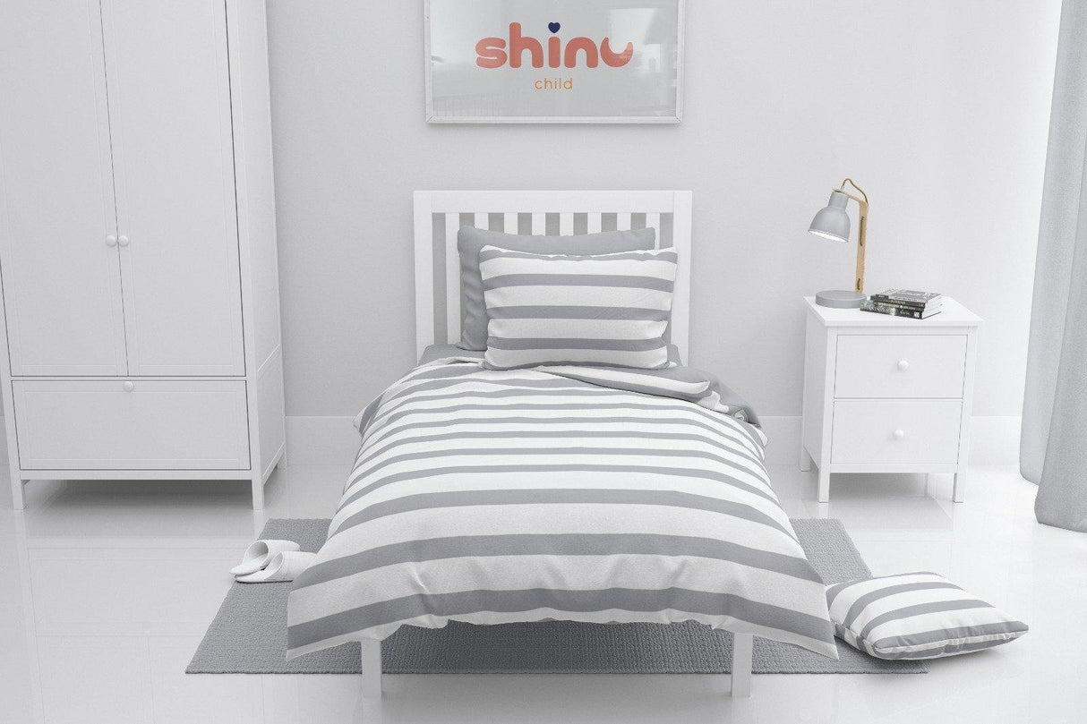 Shinu 4 Piece Cotton Linen Set - Striped Shinu 4 Piece Cotton Linen Set - Striped