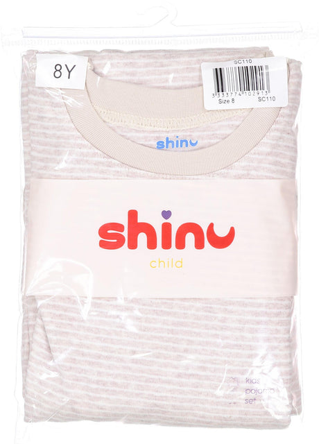 Shinu Boys Girls Striped Cotton Pajamas - SC110