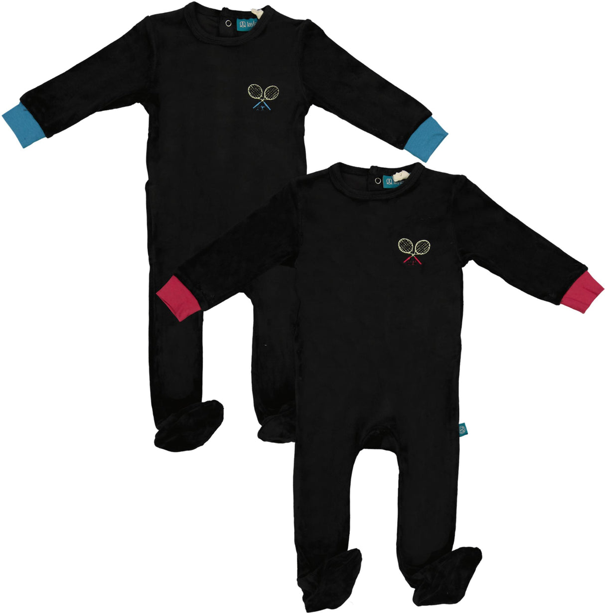 LayLay Baby Boys Girls Tennis Racket Velour Stretchie - 144B LayLay Baby Boys Girls Tennis Racket Velour Stretchie - 144B