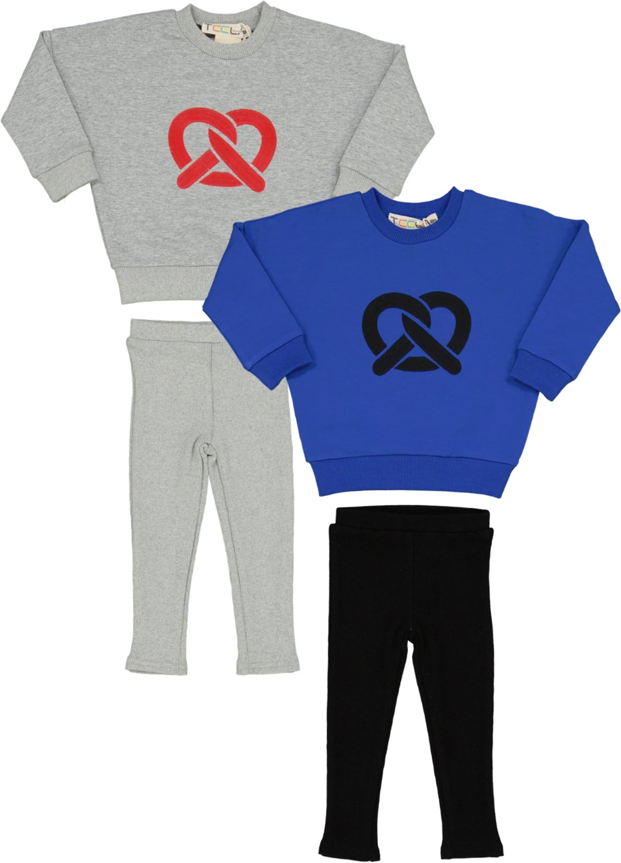 Teela Baby Boys Girls Pretzel Outfit - 21-054 Teela Baby Boys Girls Pretzel Outfit - 21-054