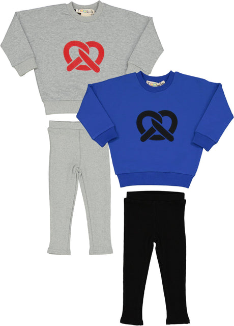 Teela Baby Boys Girls Pretzel Outfit - 21-054 Teela Baby Boys Girls Pretzel Outfit - 21-054