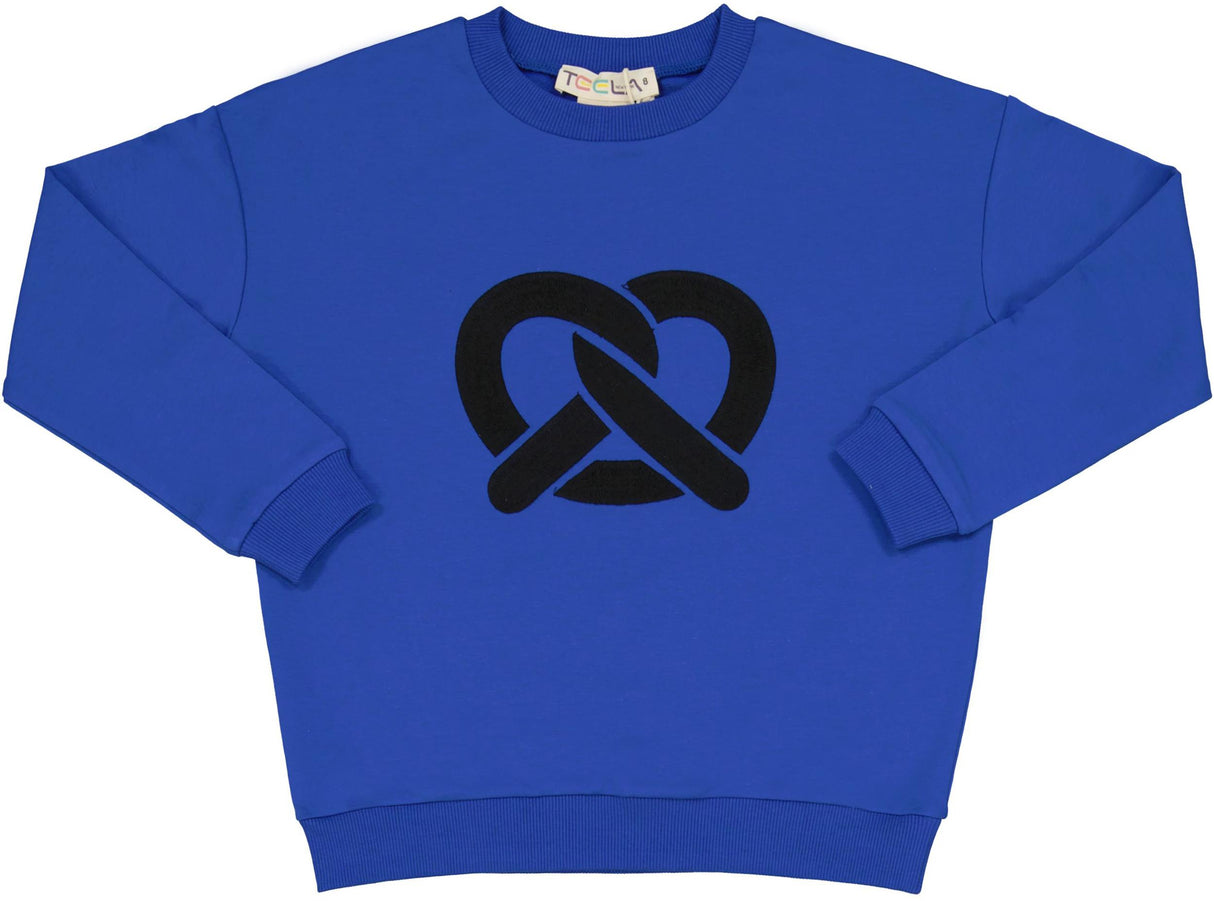 Teela Boys Girls Pretzel Sweatshirt - 21-052 Teela Boys Girls Pretzel Sweatshirt - 21-052