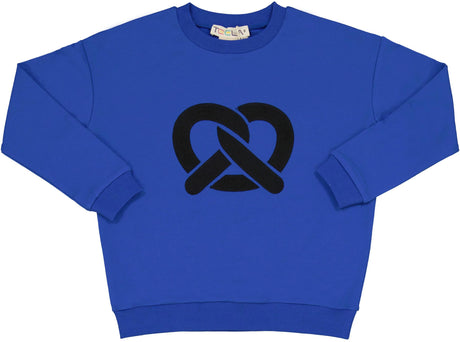 Teela Boys Girls Pretzel Sweatshirt - 21-052 Teela Boys Girls Pretzel Sweatshirt - 21-052