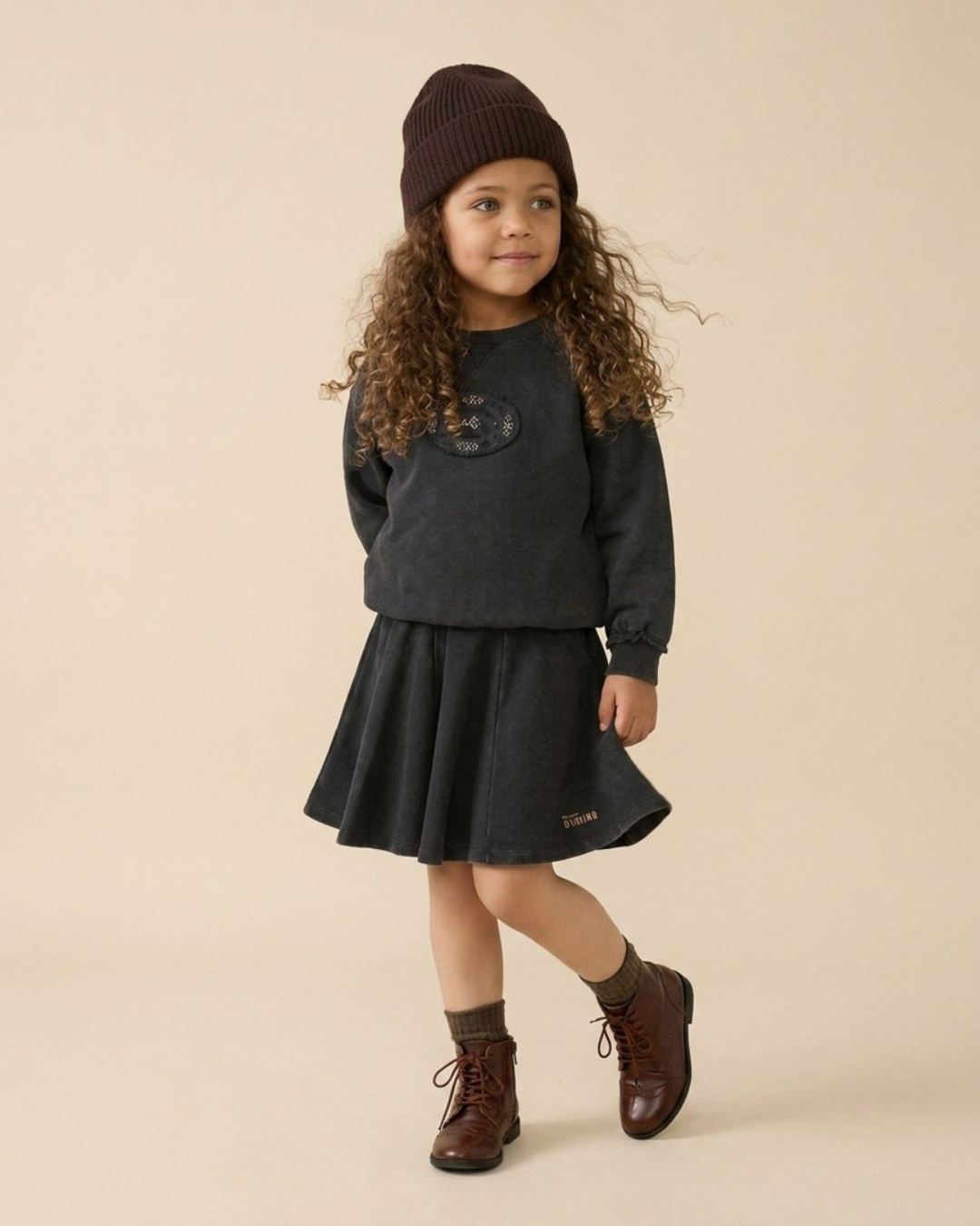 Analogie by Lil Legs Stitch Studio Collection Girls Sweatshirt - AF26S513 Analogie by Lil Legs Stitch Studio Collection Girls Sweatshirt - AF26S513