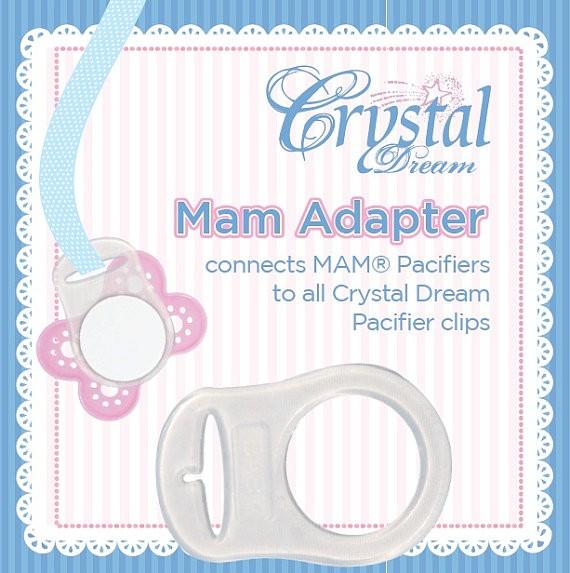 Crystal Dream MAM ADAPTOR Pacifier Clip Crystal Dream MAM ADAPTOR Pacifier Clip