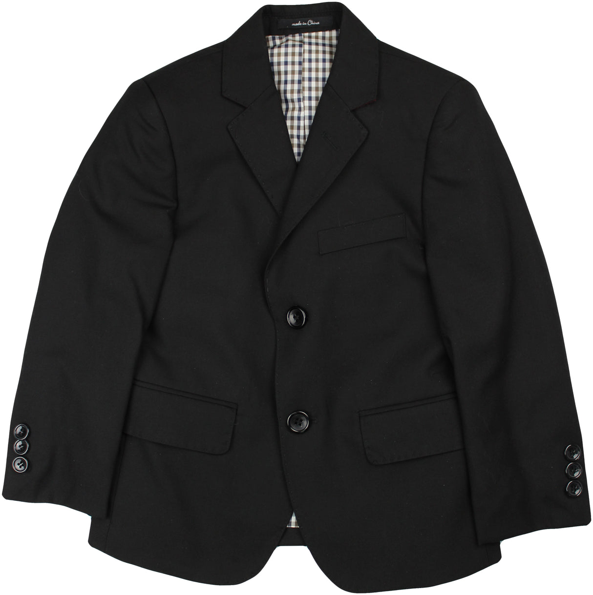 T.O. Collection Boys Black Suit Separates - 3822-36 T.O. Collection Boys Black Suit Separates - 3822-36