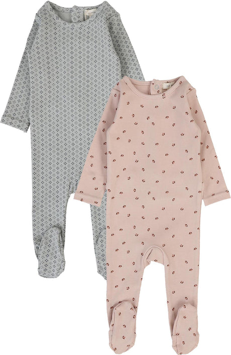 Lil Legs Loungewear Collection Baby Boys Girls Cotton Stretchie - LGF Lil Legs Loungewear Collection Baby Boys Girls Cotton Stretchie - LGF
