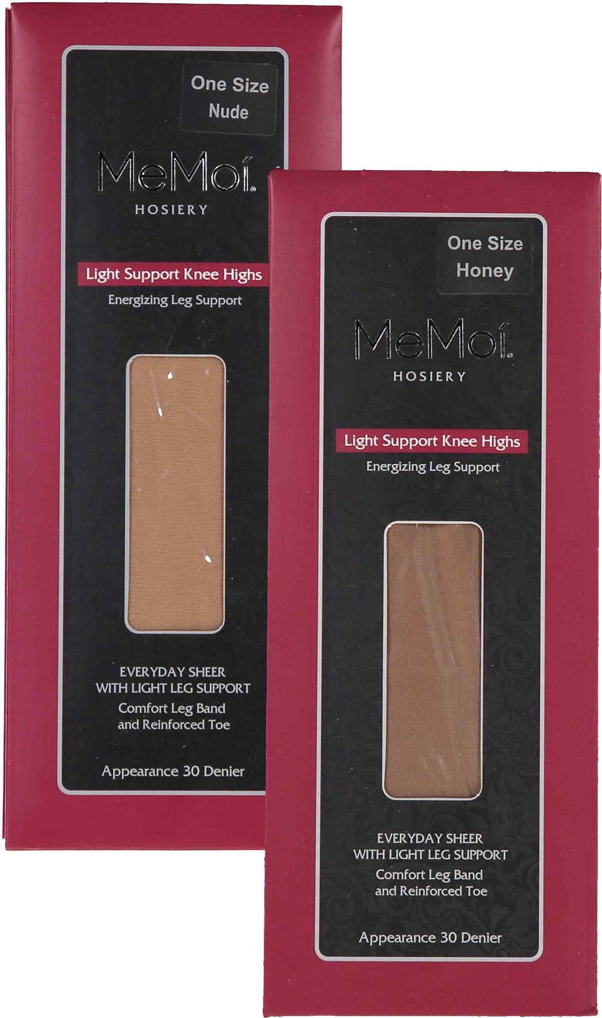 Memoi Womens Light Energizing Support 30 Denier Knee Highs - MS-715 Memoi Womens Light Energizing Support 30 Denier Knee Highs - MS-715