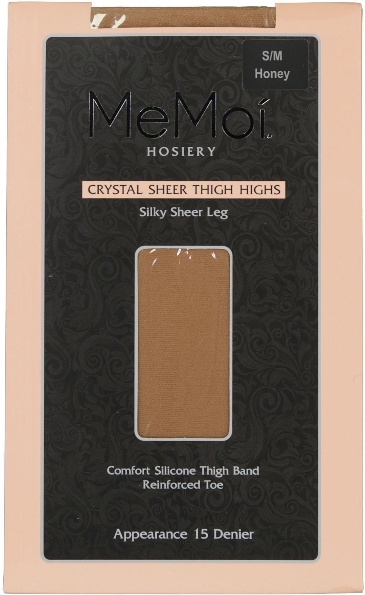 Memoi Womens Silky Sheer 15 Denier Thigh Highs - MS-744 Memoi Womens Silky Sheer 15 Denier Thigh Highs - MS-744