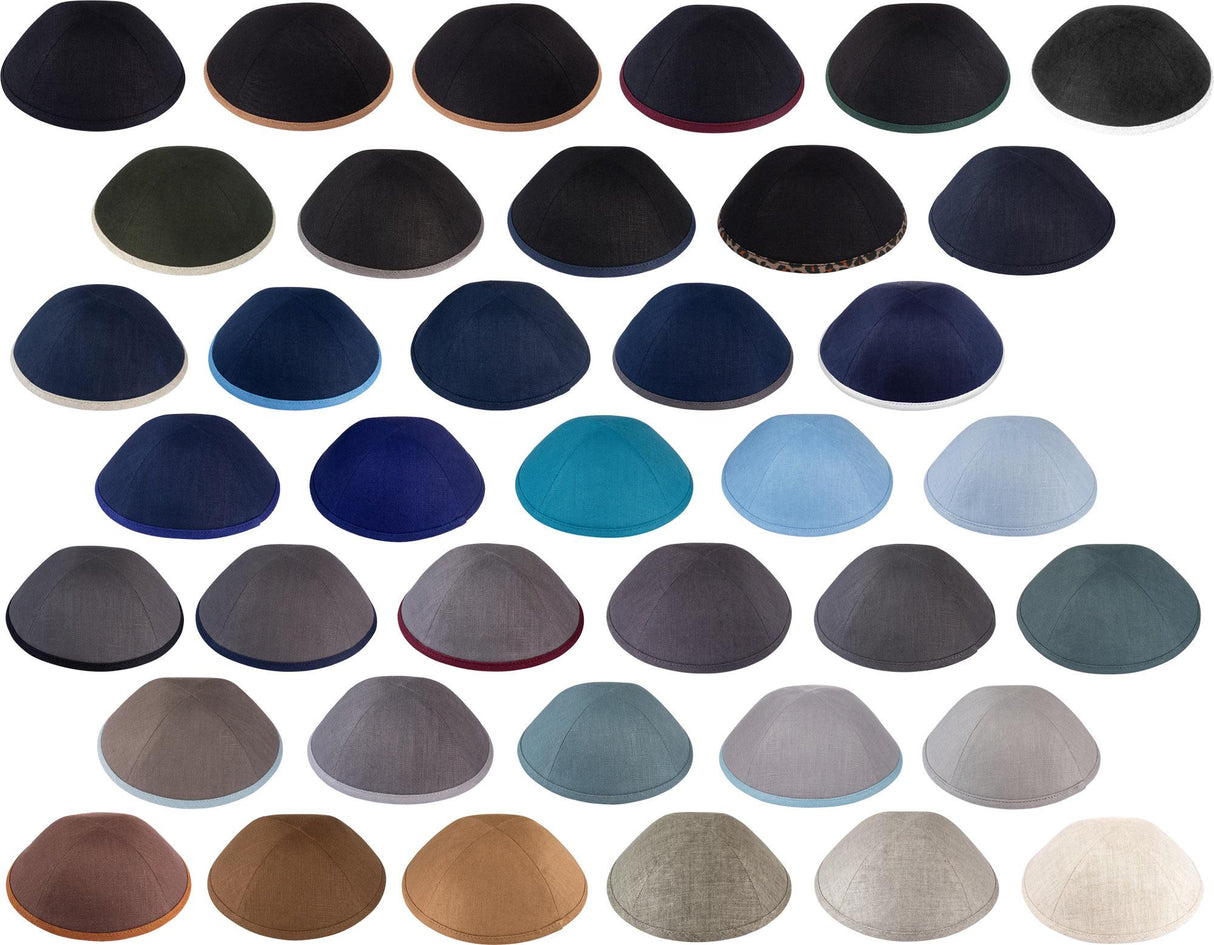 iKippah Boys Linen Yarmulka iKippah Boys Linen Yarmulka