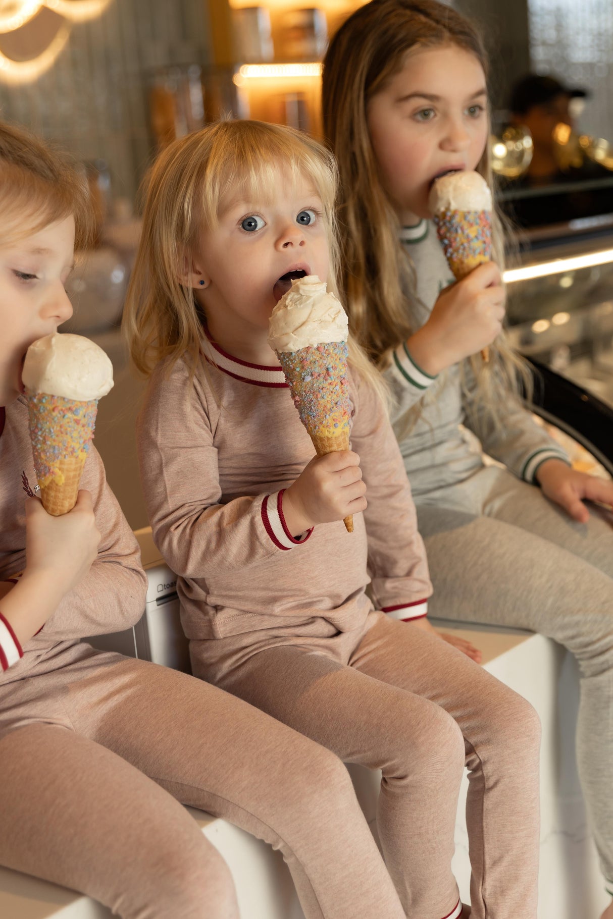 Bee & Dee Boys Girls Modal Varsity Pajamas - IMVL Bee & Dee Boys Girls Modal Varsity Pajamas - IMVL