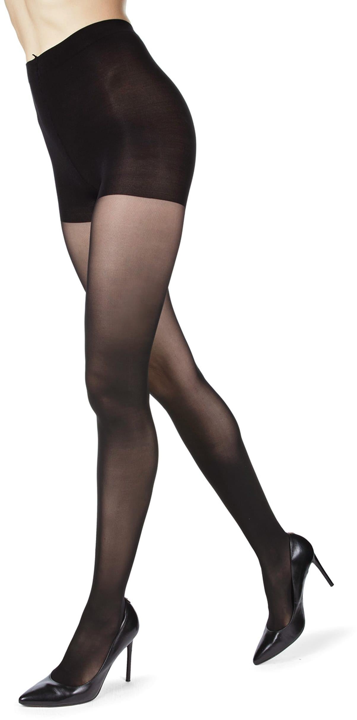 Memoi Womens Velvet Touch Control Top 30 Denier Tights - MO-314 Memoi Womens Velvet Touch Control Top 30 Denier Tights - MO-314