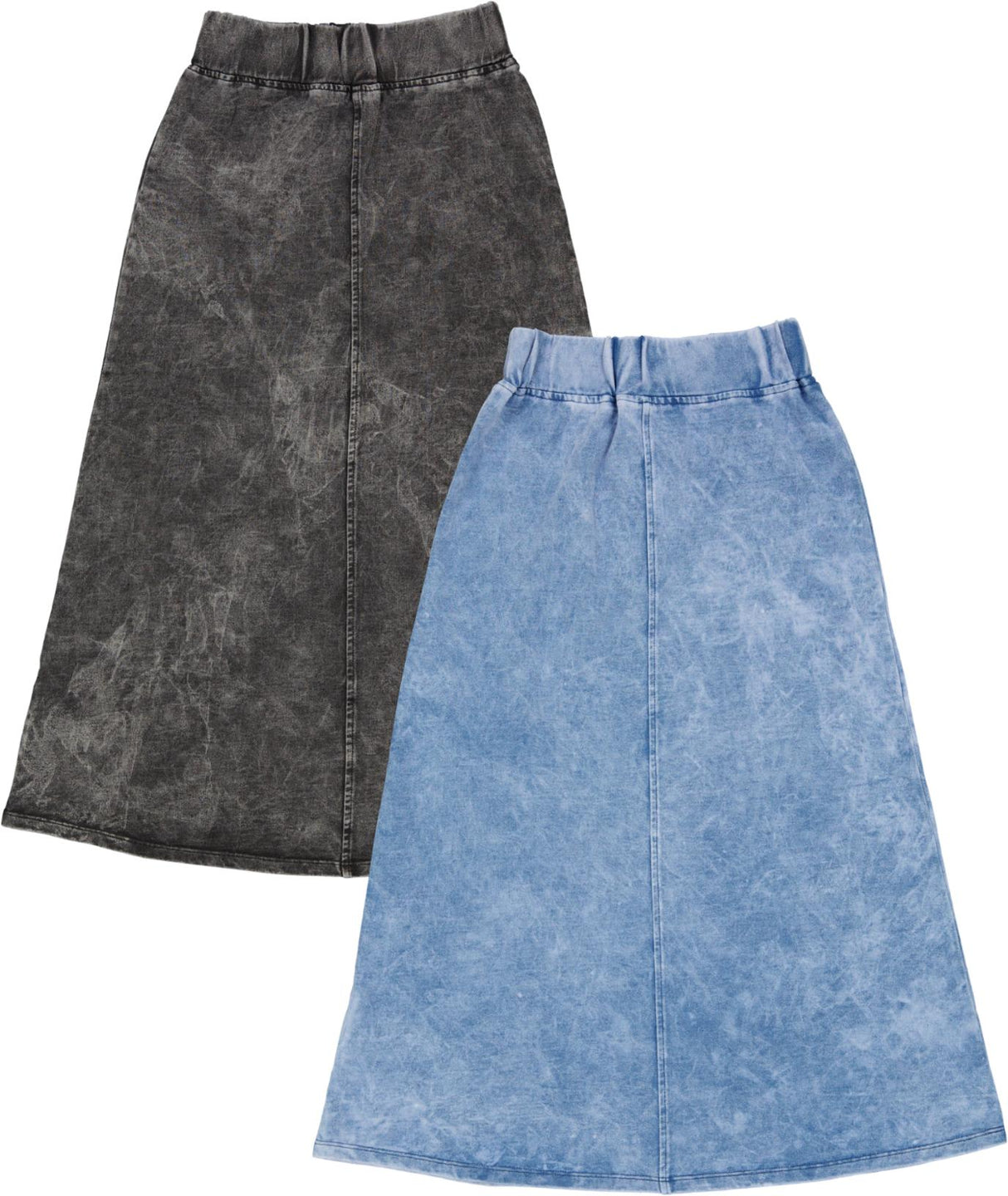 Teela Girls Teens Mineral Wash Maxi Skirt - 20-115 Teela Girls Teens Mineral Wash Maxi Skirt - 20-115