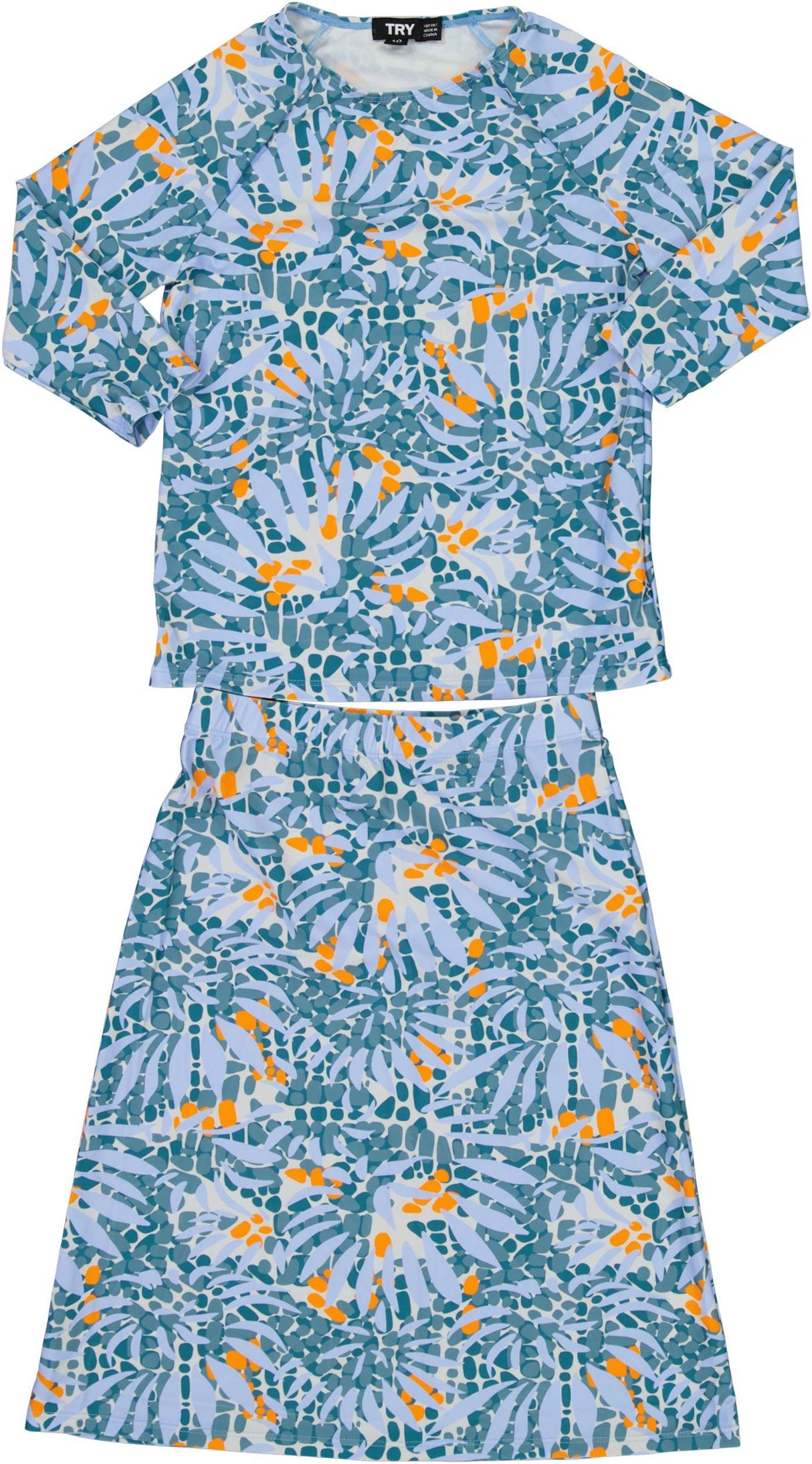 Try Girls Printed Swim Outfit - SB6CY3007EG Try Girls Printed Swim Outfit - SB6CY3007EG